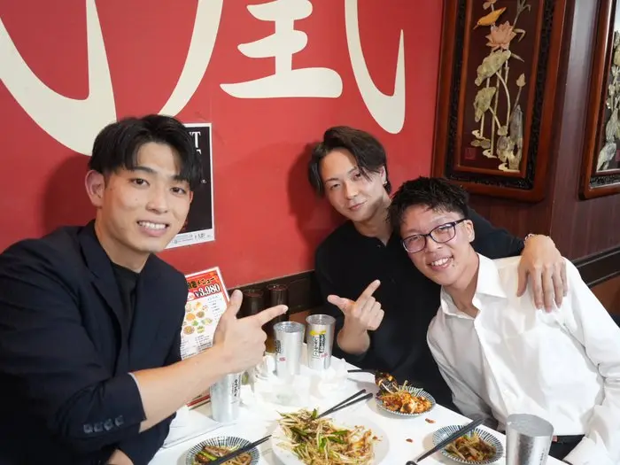 懇親会